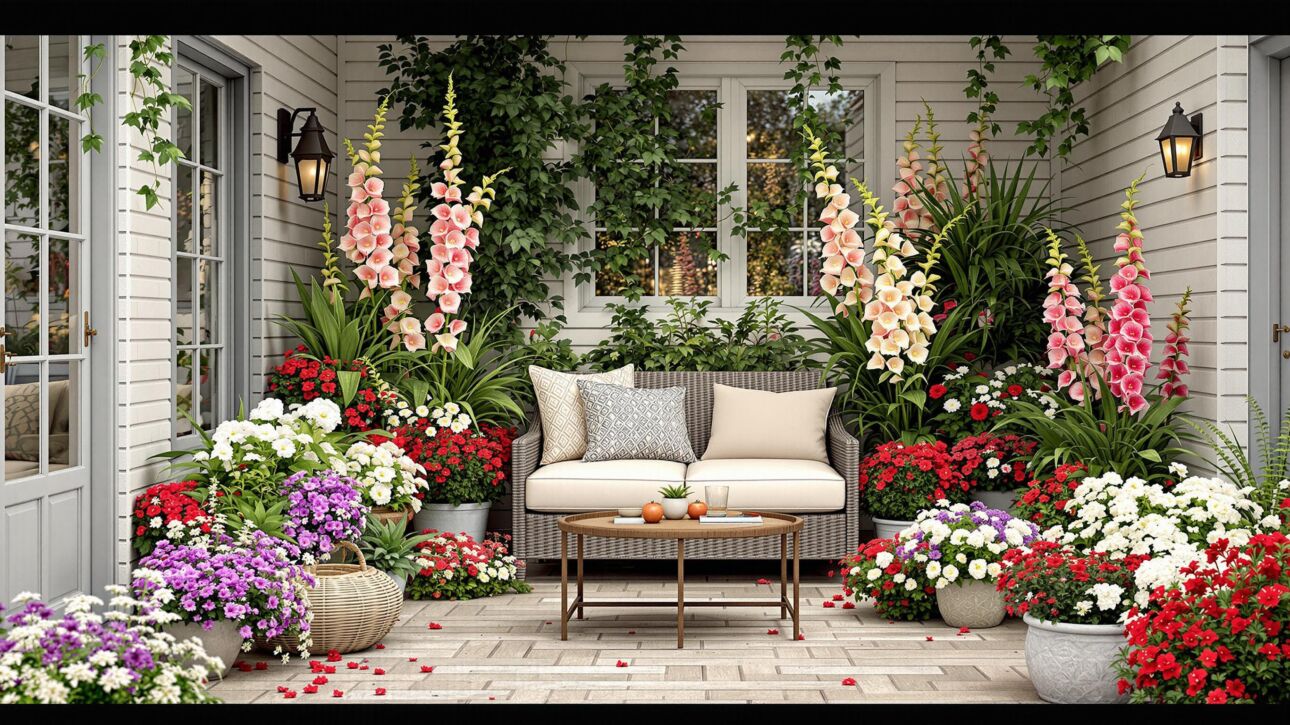 Enchanted Crimson & Cream Alcove