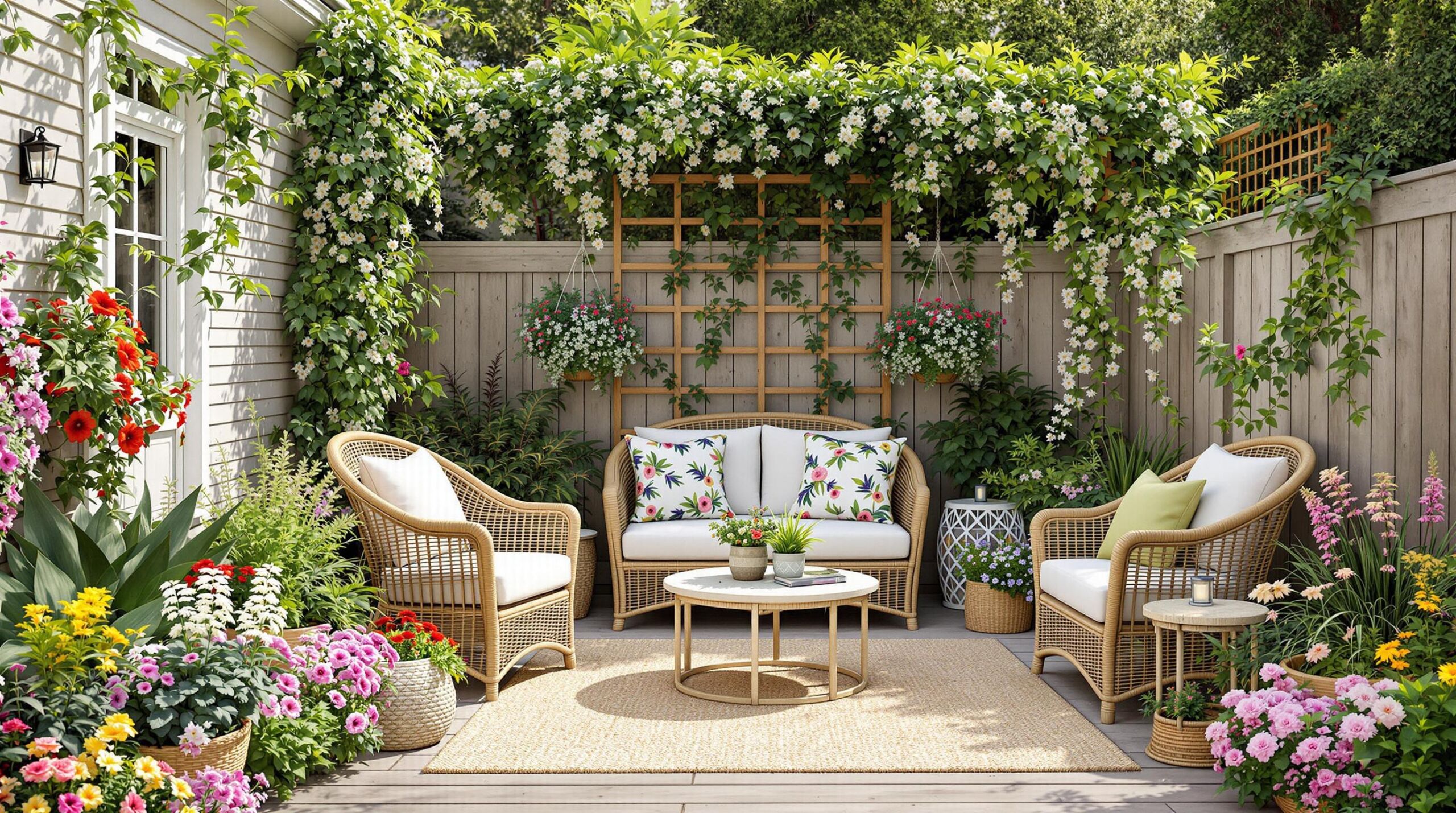 Enchanted Breakfast Nook Garden
