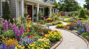 Year-Round Blooms Garden