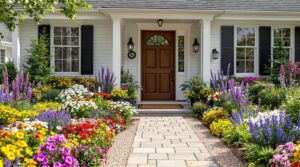Welcoming Perennial Curb Appeal Garden