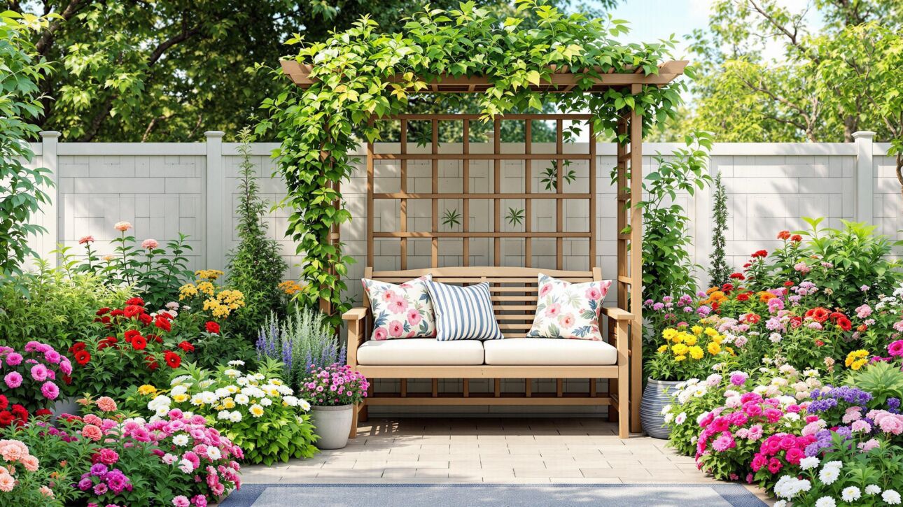 Cozy Summer Retreat Garden
