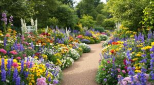 Timeless Perennial Blooms Garden